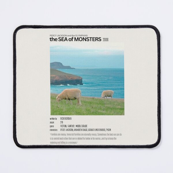 Item preview, The Sea of Monsters designed and sold by BasicArtChick.