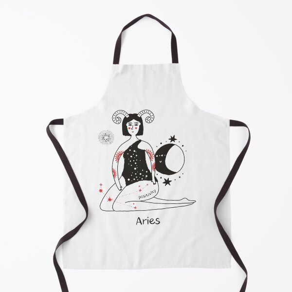 Item preview, B. positivity zodiac female Aries designed and sold by MonochromeEcho.
