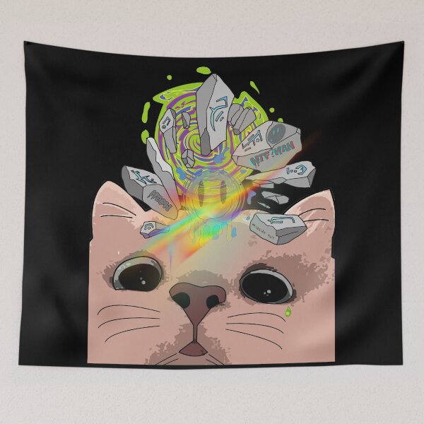 Item preview, Kitty trippin  designed and sold by Wildside  Kult.