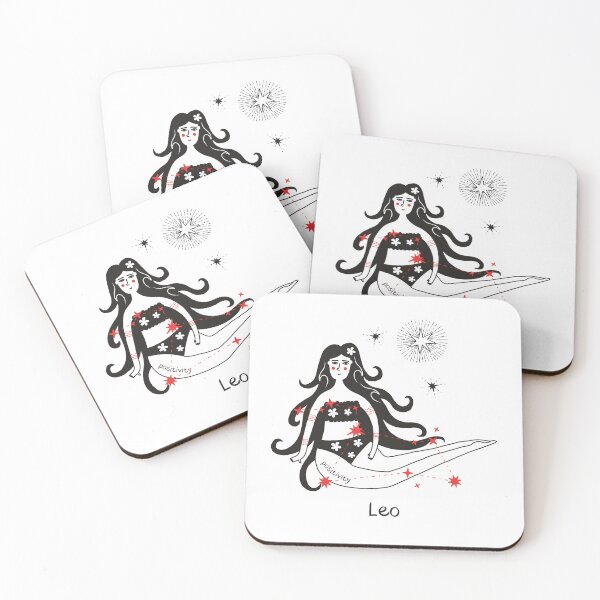Item preview, B. positivity zodiac female Leo designed and sold by MonochromeEcho.