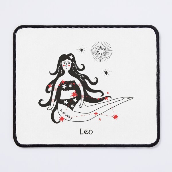 Item preview, B. positivity zodiac female Leo designed and sold by MonochromeEcho.