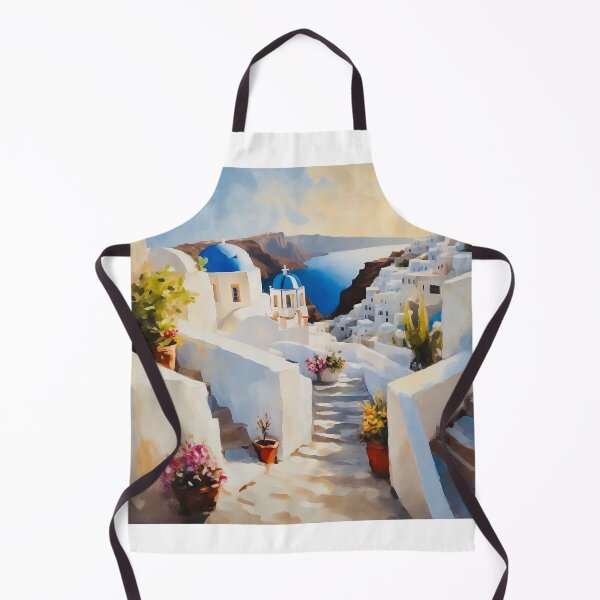 Item preview, Serene island designed and sold by painting-greece.