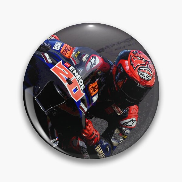 Item preview, Fabio Quartararo on his 2024 MotoGP motorcycle making a kneedown abstract designed and sold by Rodissimus1984.
