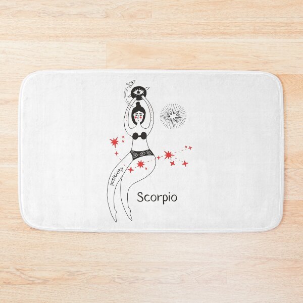 Item preview, B. positivity zodiac female Scorpio designed and sold by MonochromeEcho.