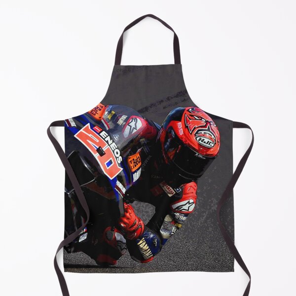 Item preview, Fabio Quartararo on his 2024 MotoGP motorcycle making a kneedown abstract designed and sold by Rodissimus1984.