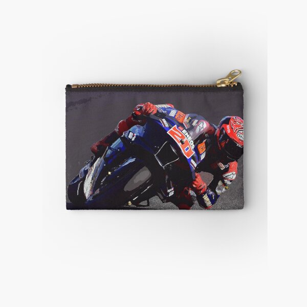 Item preview, Fabio Quartararo on his 2024 MotoGP motorcycle making a kneedown watercolor designed and sold by Rodissimus1984.
