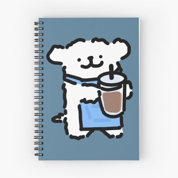 Item preview, Serve you an ice-coffee - Korean line puppy  designed and sold by Kappadog.