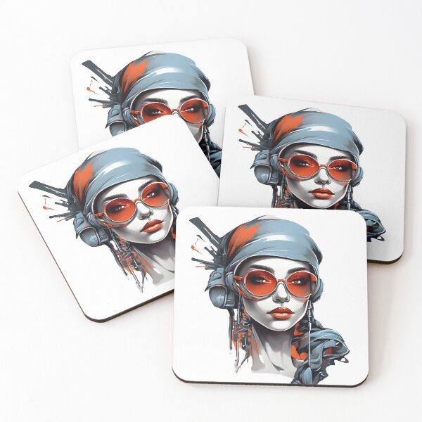 Item preview, Girl with glasses designed and sold by Nazardes.