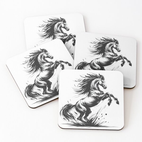Item preview, Horse in Pen and Ink 1 designed and sold by The Digital Compass.