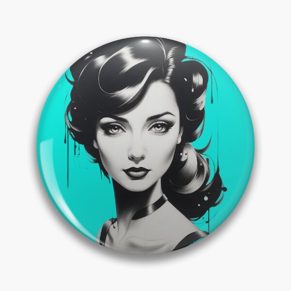 Item preview, Ethereal Charisma Graceful Lines in Monochromatic Splendour designed and sold by ArtComixHaven.