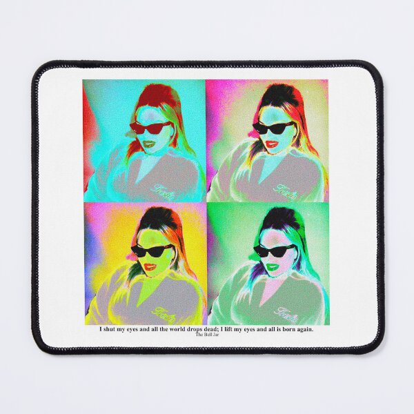 Item preview, trisha paytas pop art sylvia plath quote designed and sold by oxrangejuice.