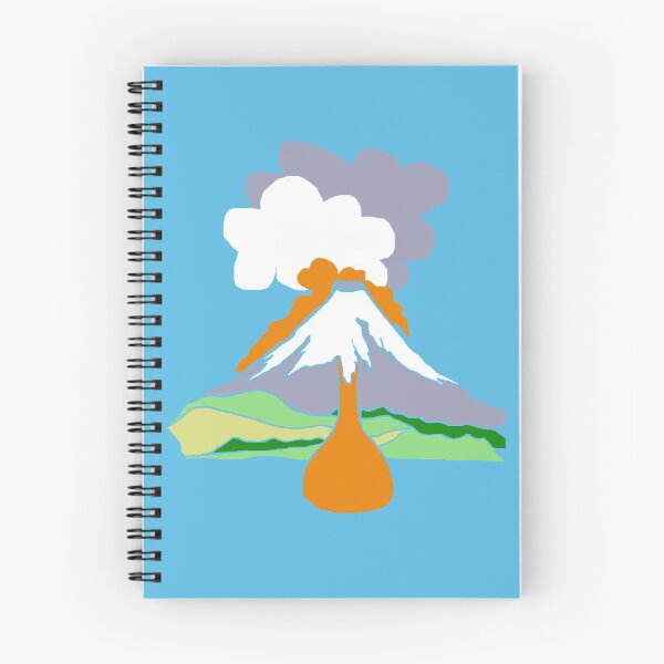 Item preview, Mt. Volcano Cross Section designed and sold by louweasely.