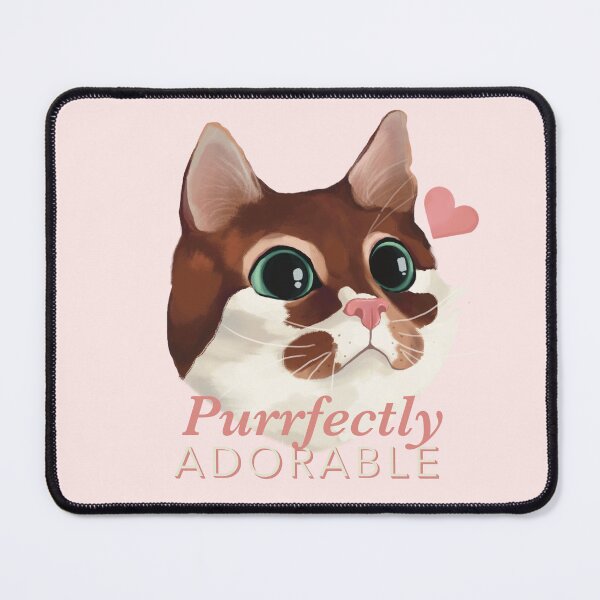 Item preview, Purrfectly Adorable - Cute Cat designed and sold by ryska-studio.