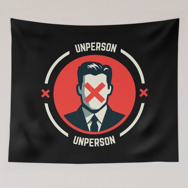 Item preview, Unperson (dark) designed and sold by RottenAppleShop.