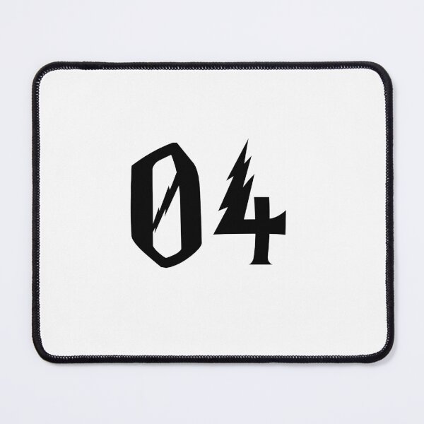 Item preview, 04, four, black, Harry P designed and sold by Numbers-Art.