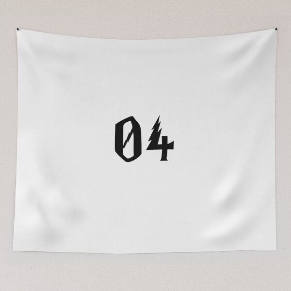 Item preview, 04, four, black, Harry P designed and sold by Numbers-Art.