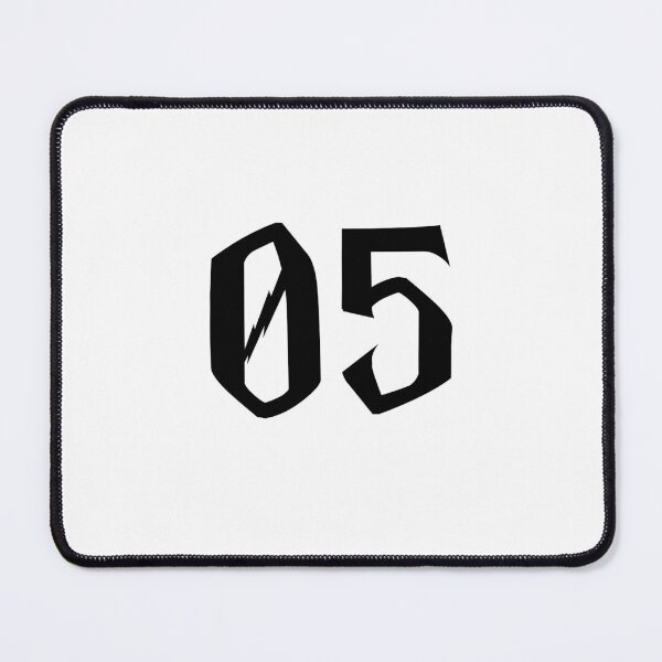 Item preview, 05, five, black, Harry P designed and sold by Numbers-Art.
