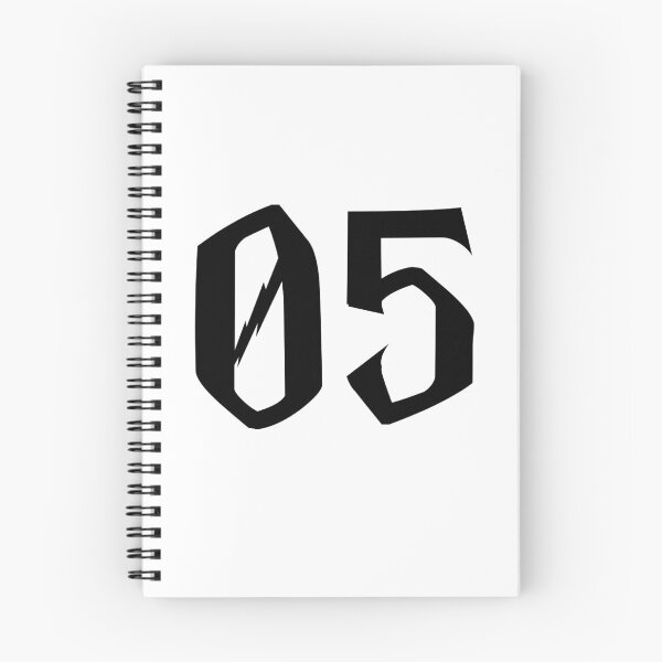 Item preview, 05, five, black, Harry P designed and sold by Numbers-Art.