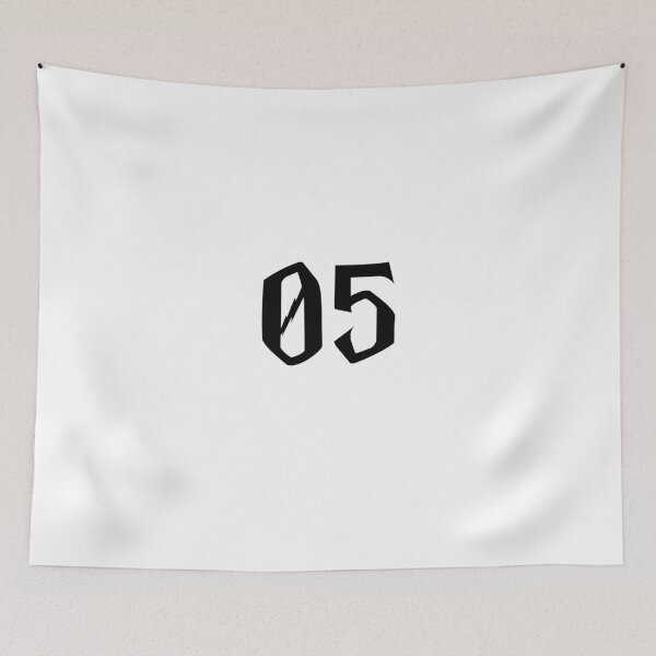 Item preview, 05, five, black, Harry P designed and sold by Numbers-Art.