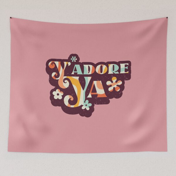 Item preview, Y'Adore Ya - I Adore You (Urban Slang) designed and sold by SALENTOmadness.
