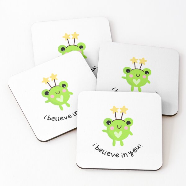Item preview, Encouraging frog  designed and sold by Prettyinpinks.