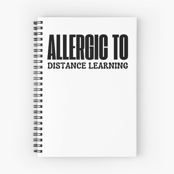 Item preview, Allergic To Distance Learning designed and sold by ladylalitafanta.