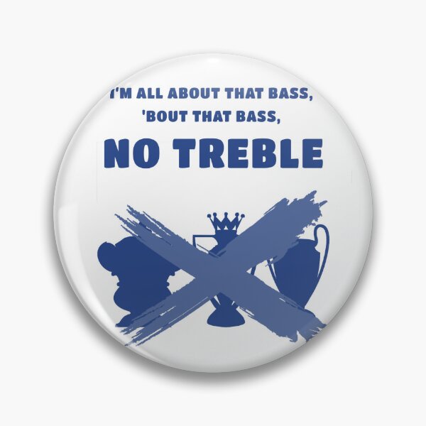 Item preview, No Treble designed and sold by kcgfx.