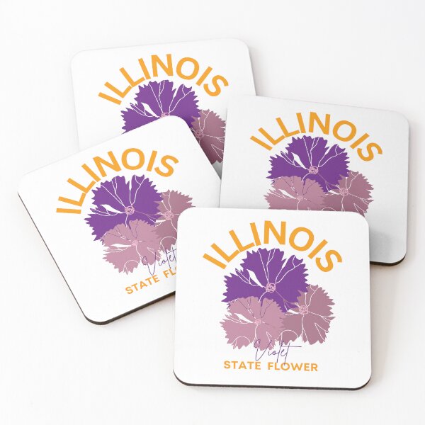 Item preview, Illinois Violet State Flower Classic T-shirt designed and sold by ThinkNature!.