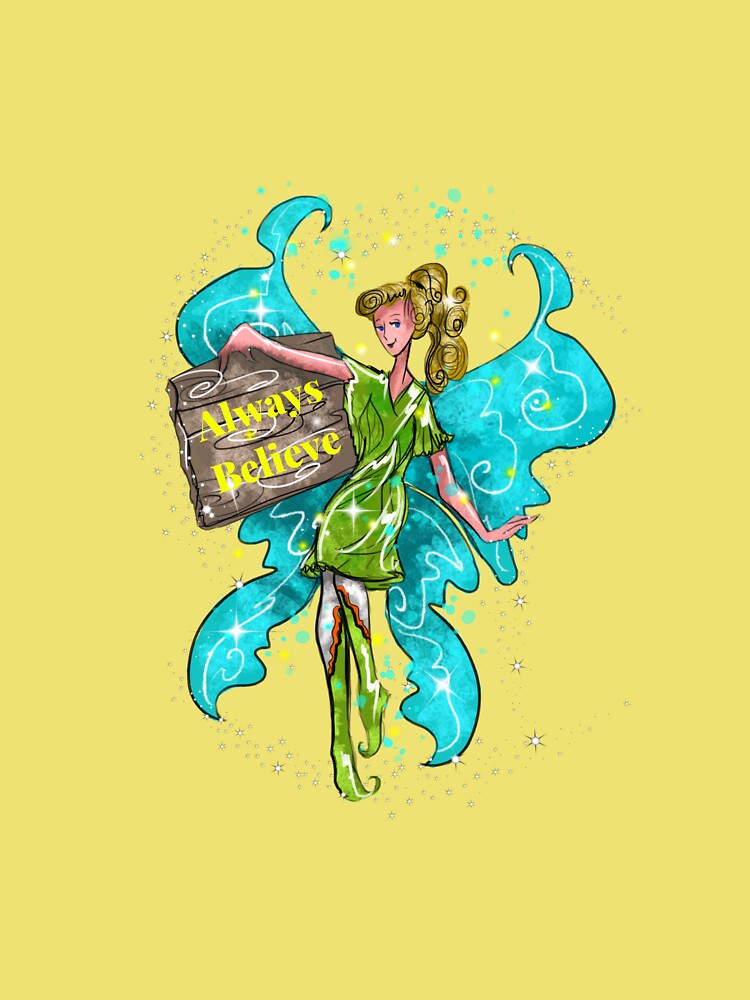 Thumbnail 2 of 2, Kids T-Shirt, Iva the Inspirational Fairy™ designed and sold by TeelieTurner.