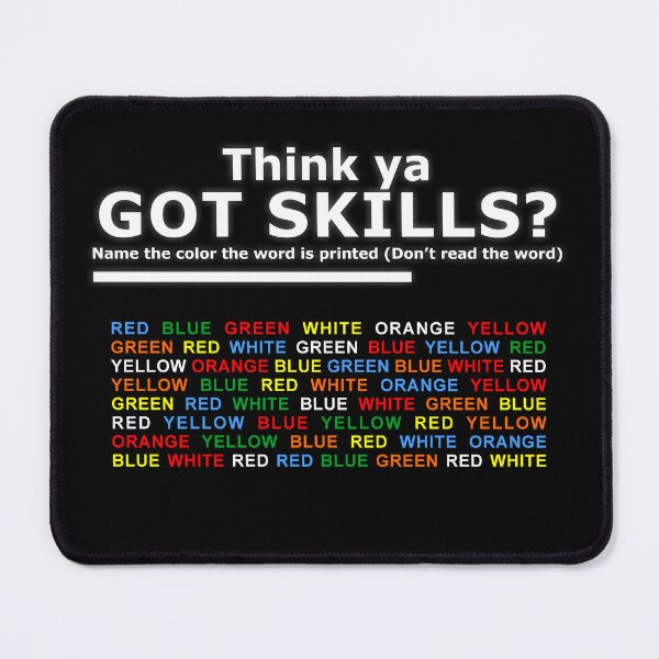 Item preview, Name the Word, Not the Color designed and sold by LaughingProf.