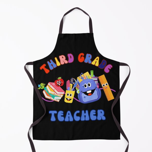 Aperçu de l'œuvre T-shirt Enseignant d'école de troisième année T-shirt d'enseignant d'école de 3e année créée et vendue par SohoBoho.