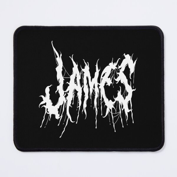 Item preview, James Brutal Name in White designed and sold by scorpiopanda.
