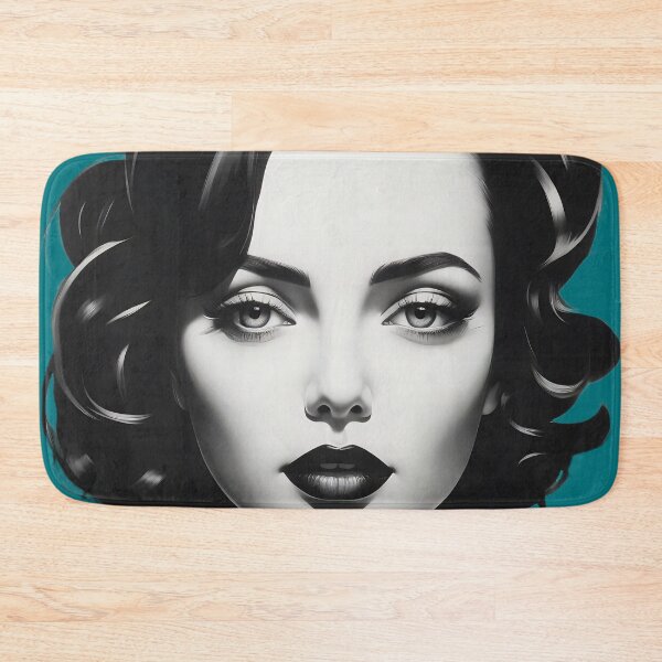 Item preview, Sculpted Serenity Dramatic Monochrome in Classic Portraiture designed and sold by ArtComixHaven.