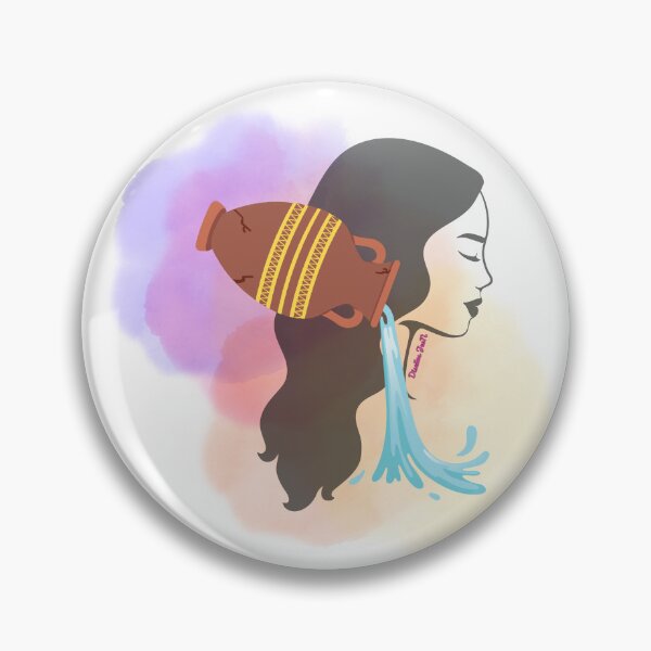 Item preview, Aquarius Horoscope designed and sold by Designjeen.