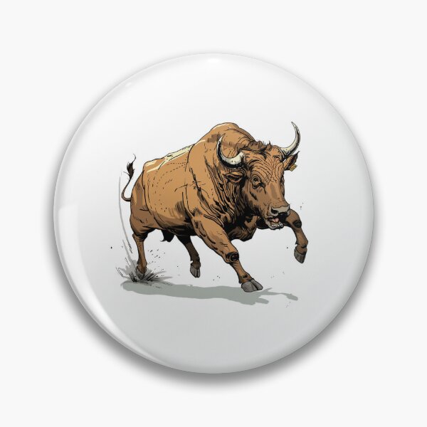 Item preview, Majestic Ox in Determined Stride designed and sold by NatureSyllabus.