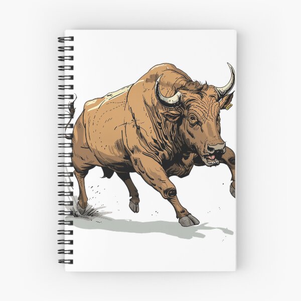 Item preview, Majestic Ox in Determined Stride designed and sold by NatureSyllabus.