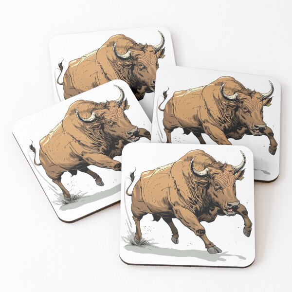 Item preview, Majestic Ox in Determined Stride designed and sold by NatureSyllabus.