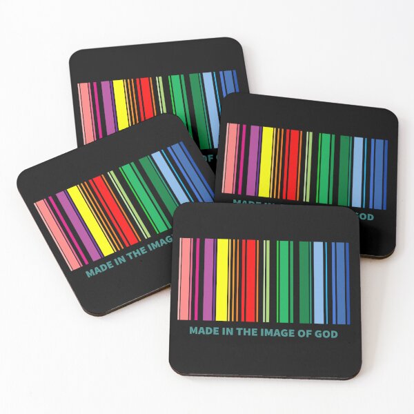 Item preview,  Rainbow Barcode: Made In The Image Of God designed and sold by Cree8if.