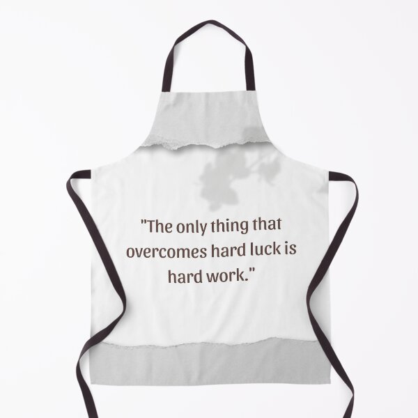 Item preview, Hard luck is hard work designed and sold by Burkae.
