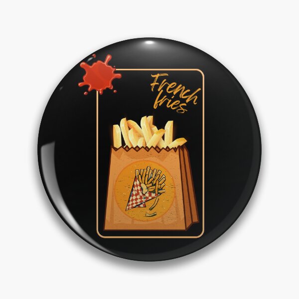 Aperçu de l'œuvre frites créée et vendue par SpectrumFasion.