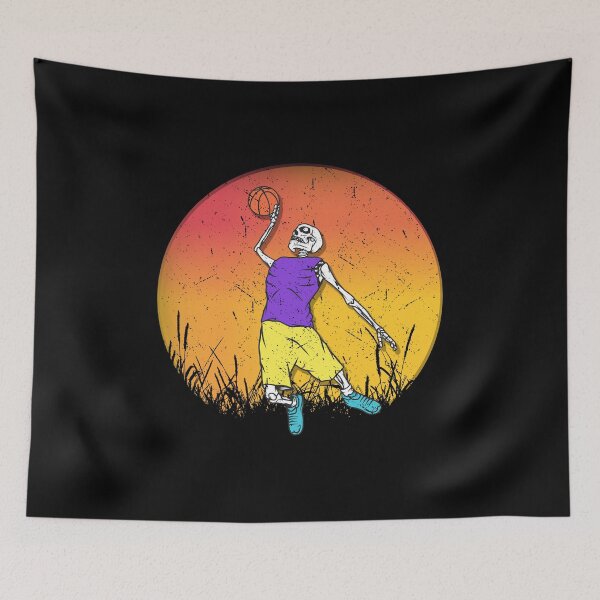 Item preview, Basketball Skeleton Sunset designed and sold by franktact.