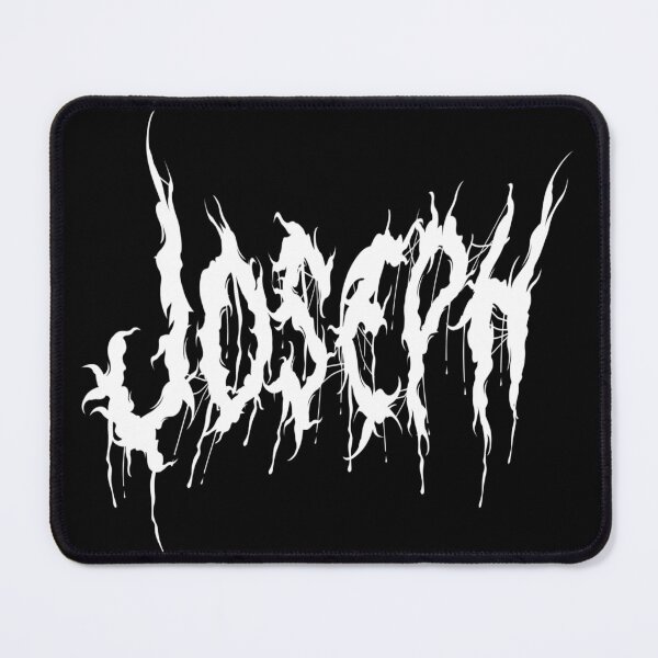 Item preview, Joseph Brutal Name in White designed and sold by scorpiopanda.