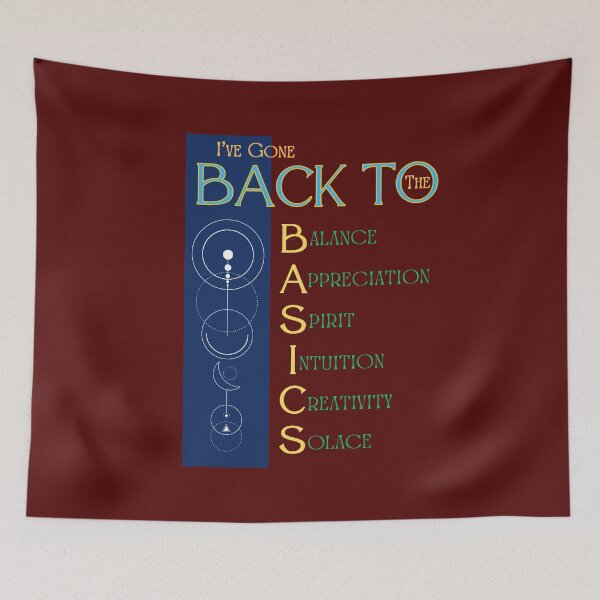 Item preview, I've Gone Back To the Basics! designed and sold by HolidaysBlaze Designs For You.