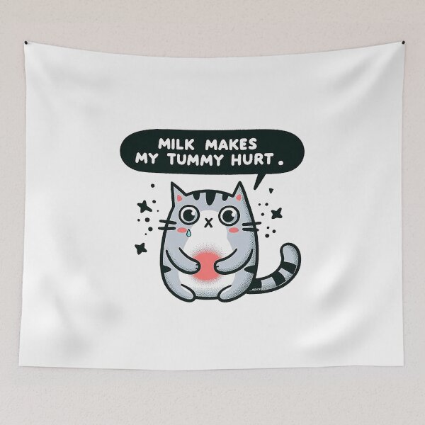 Item preview, Milk makes my tummy hurt designed and sold by FunnehGacha.
