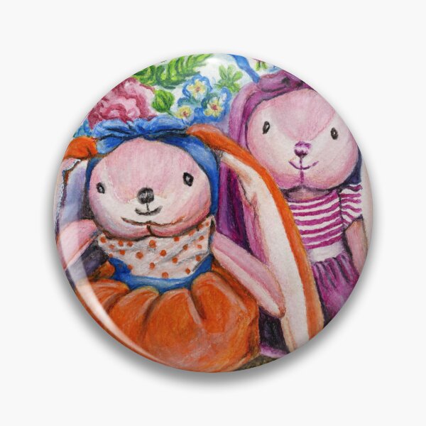 Item preview, Soft Toy Plushie Bunnies designed and sold by LymphomaLass.