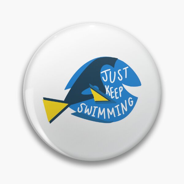 Item preview, Just Keep Swimming designed and sold by tracypoke.