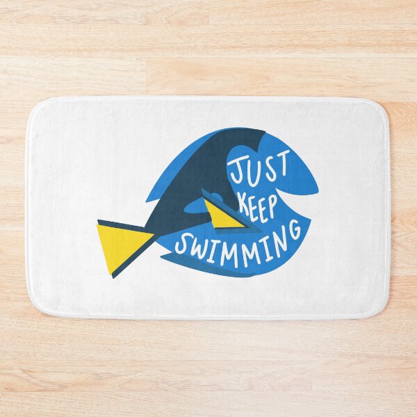 Item preview, Just Keep Swimming designed and sold by tracypoke.