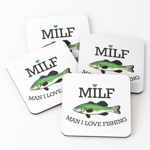 Item preview, Man I love fishing, MILF  designed and sold by SunPalmDesigns.
