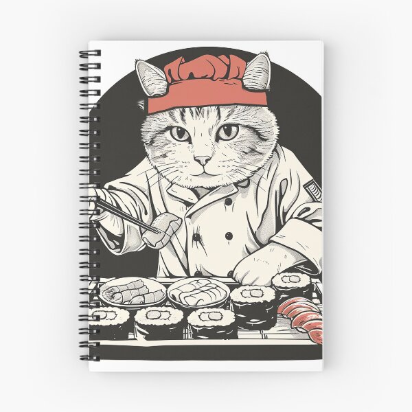 Item preview, Feline Sushi Chef designed and sold by Relephants.