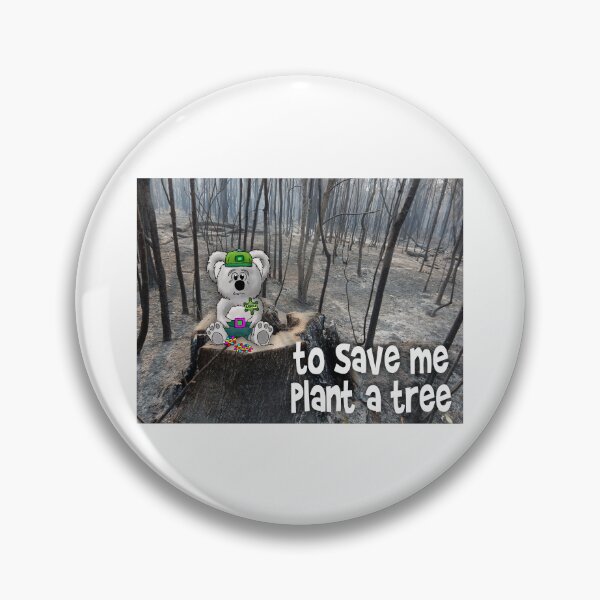 Item preview, Australian Koala pleading to plant trees designed and sold by ClarkChris.